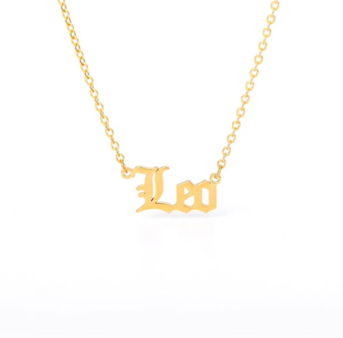 Shine Like the Stars: Elevate Your Look with Gold Dainty Zodiac Necklaces