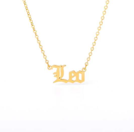 Shine Like the Stars: Elevate Your Look with Gold Dainty Zodiac Necklaces