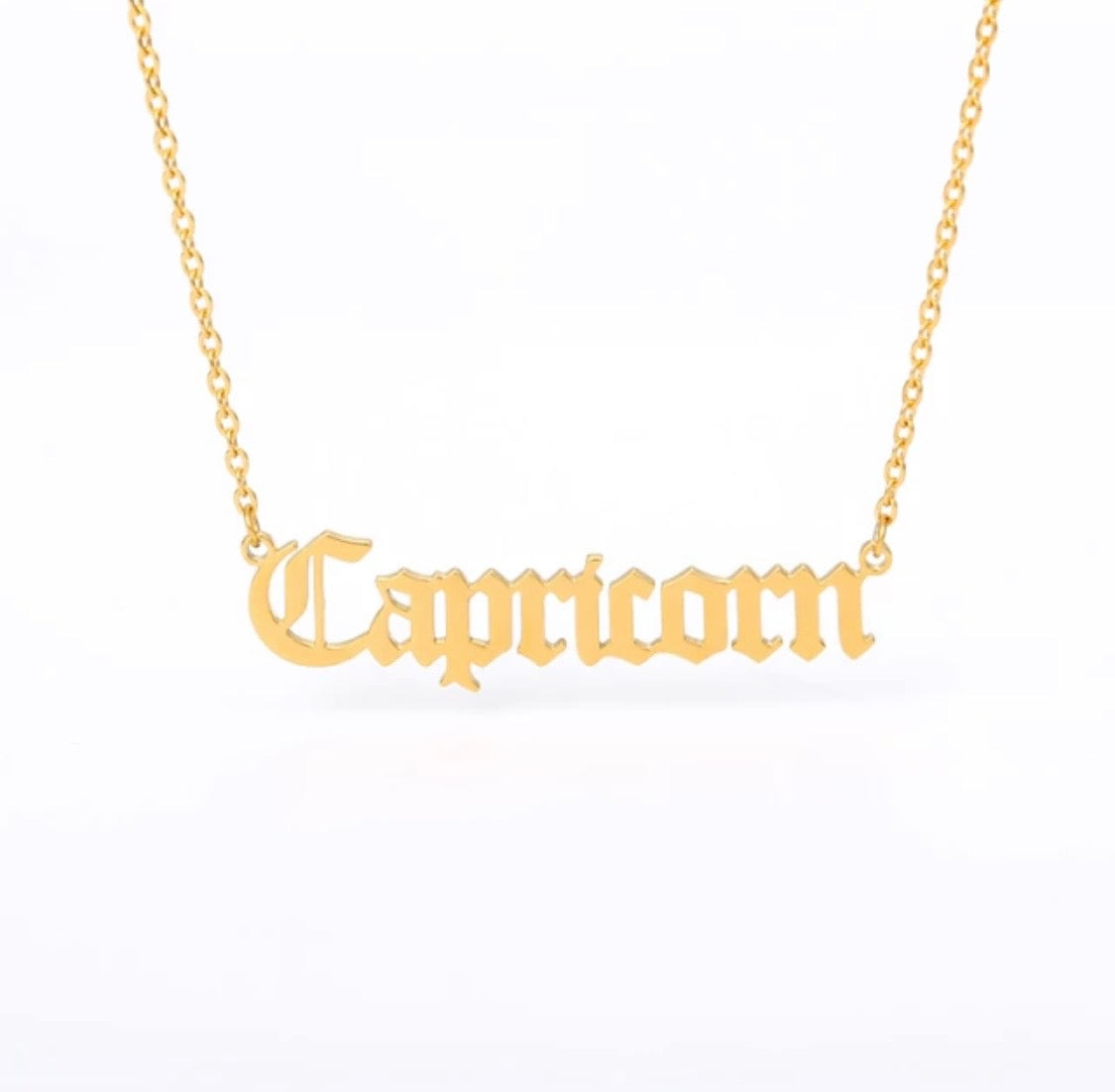 Capricorn Necklace