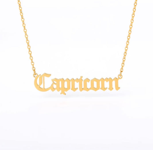 Capricorn Necklace