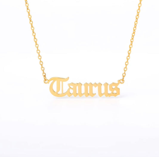 Taurus Necklace