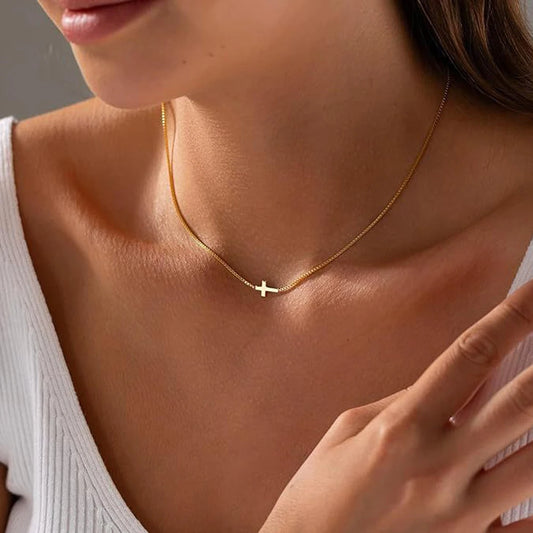 Dainty Cross Necklace